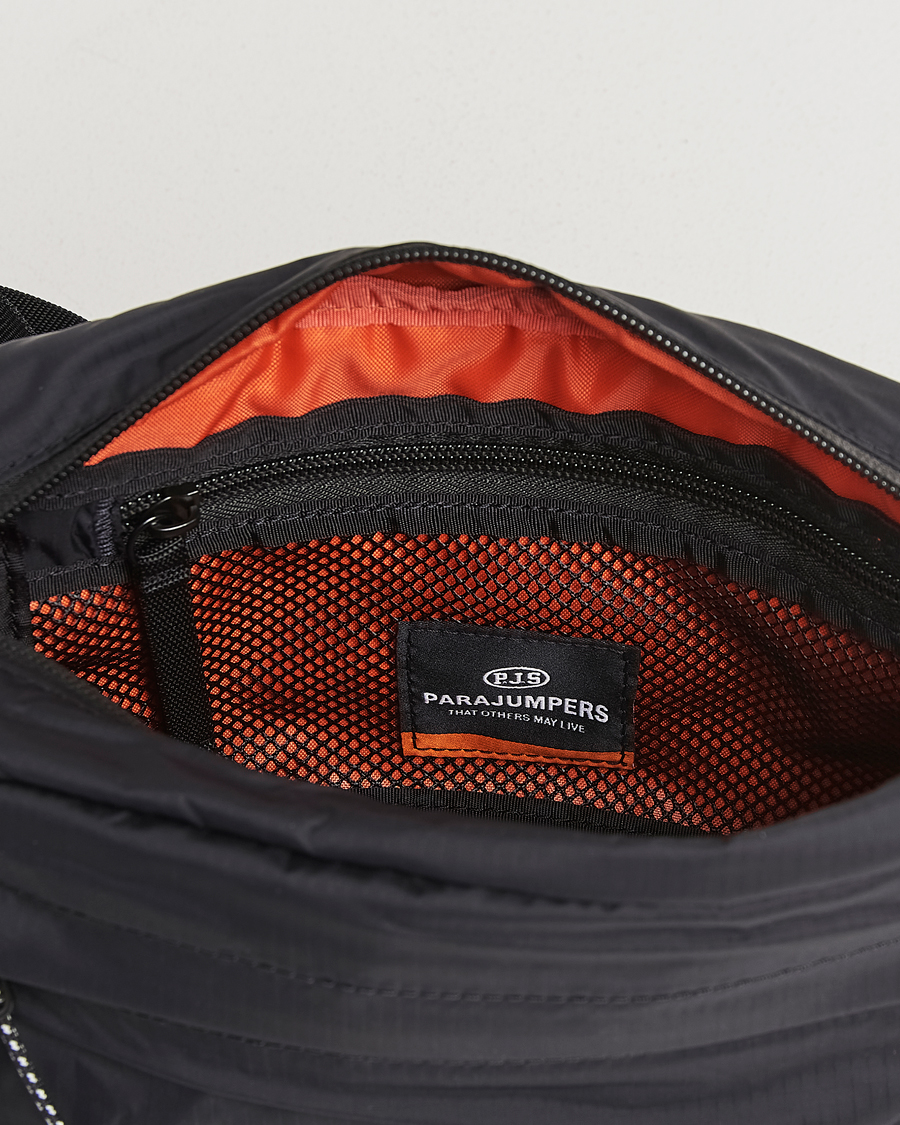 Herren | Parajumpers Edric Nylon Ripstop Washbag Black | Parajumpers | Edric Nylon Ripstop Washbag Black