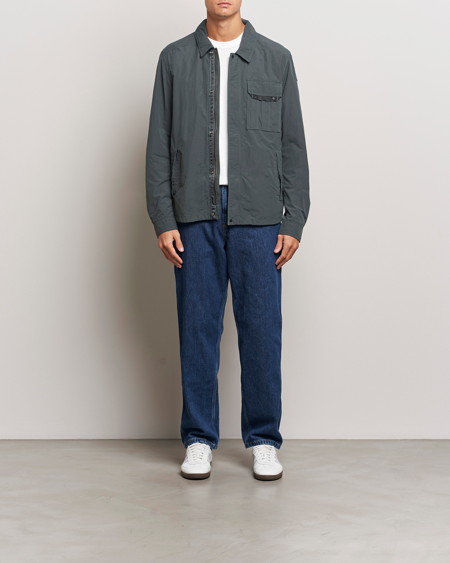 Herren | Jacken | Parajumpers | Miura Peached Poplin Shirt Jacket Green Gables