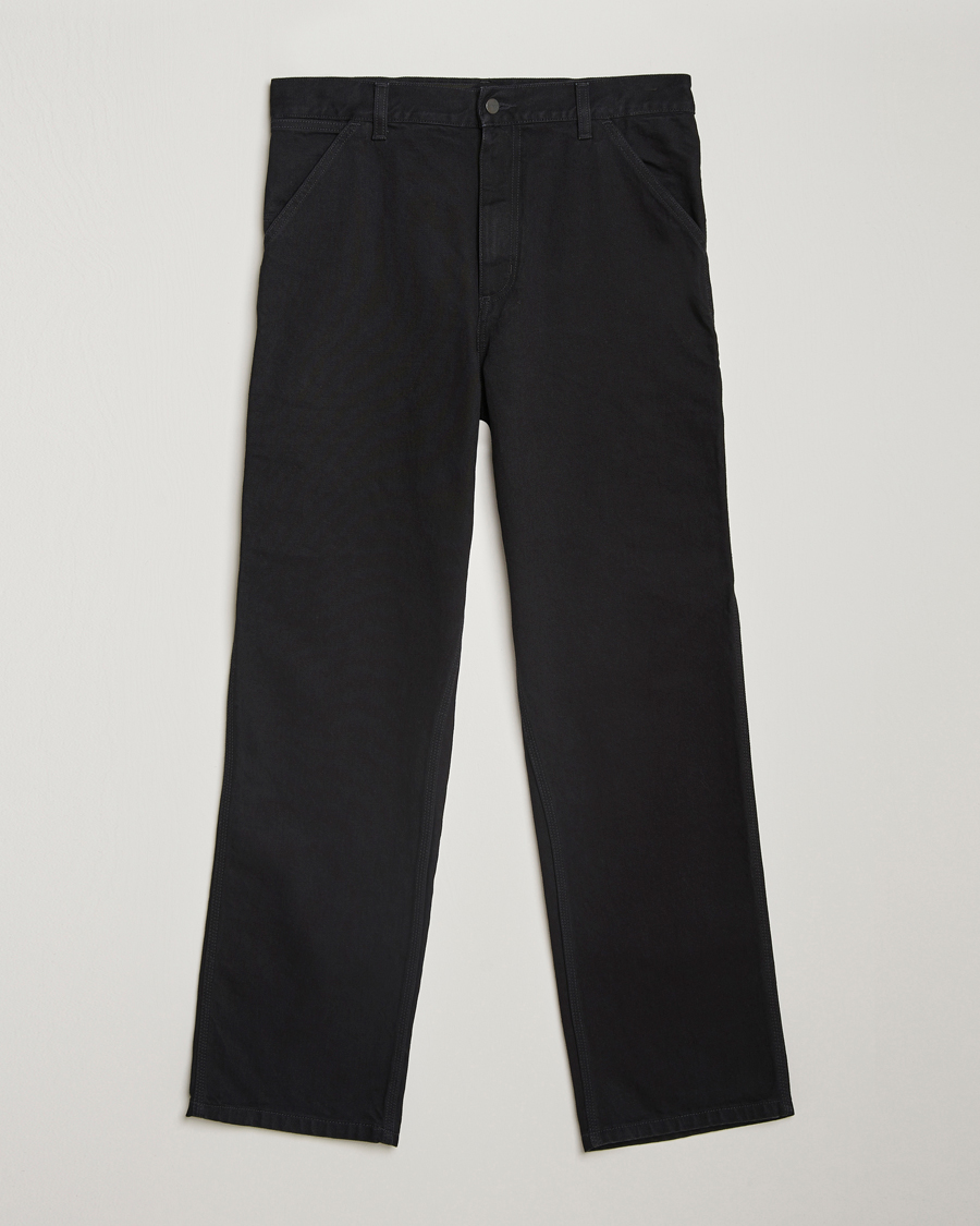 Herren | Jeans | Carhartt WIP | Single Knee Smith Denim Pants Black Rinsed