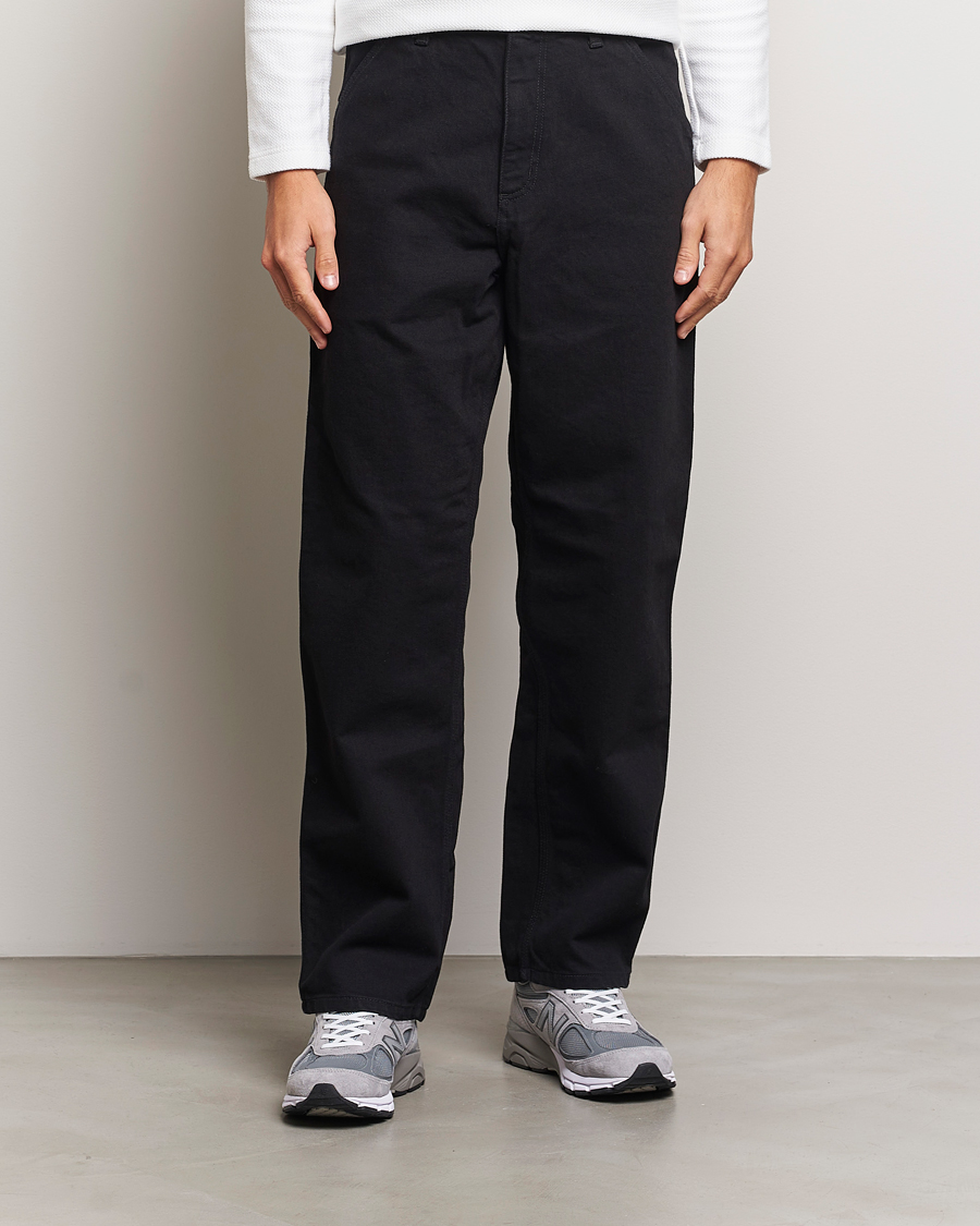 Herren | Jeans | Carhartt WIP | Single Knee Smith Denim Pants Black Rinsed