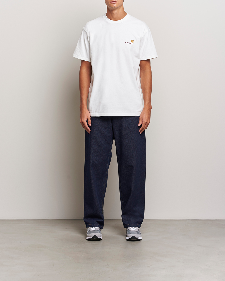 Herren | Hemden | Carhartt WIP | Landon Pant Robertson Denim Blue Rinsed