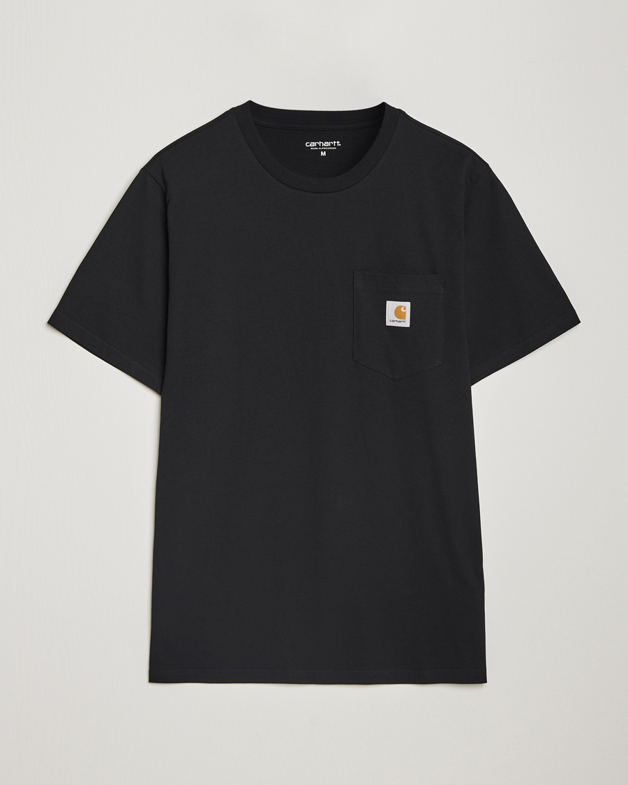 Herren | T-Shirts | Carhartt WIP | Pocket Cotton T-Shirt Black