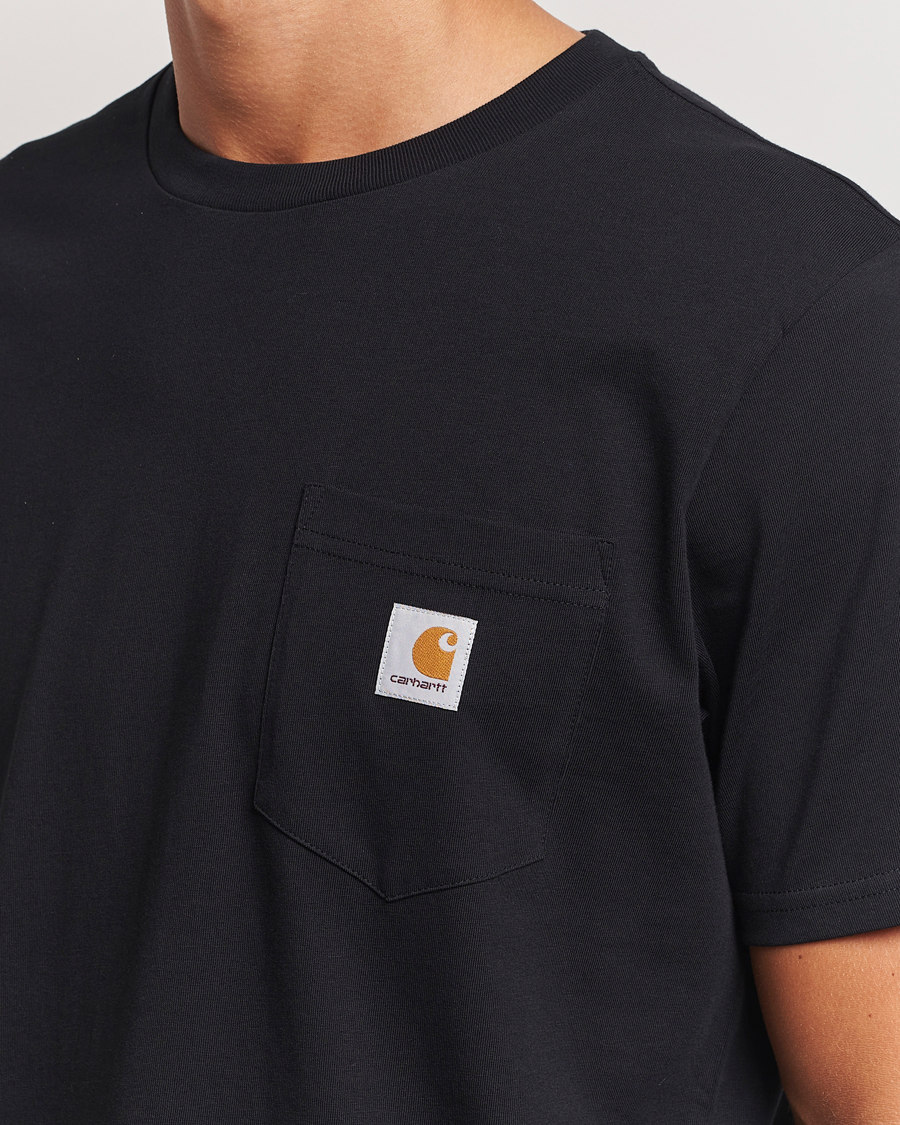 Herren | T-Shirts | Carhartt WIP | Pocket Cotton T-Shirt Black