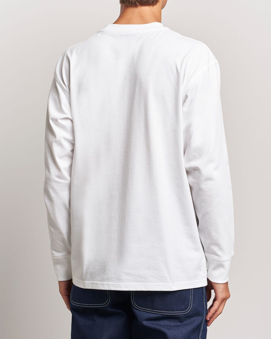 Herren | T-Shirts | Carhartt WIP | American Script Long Sleeve T-Shirt White