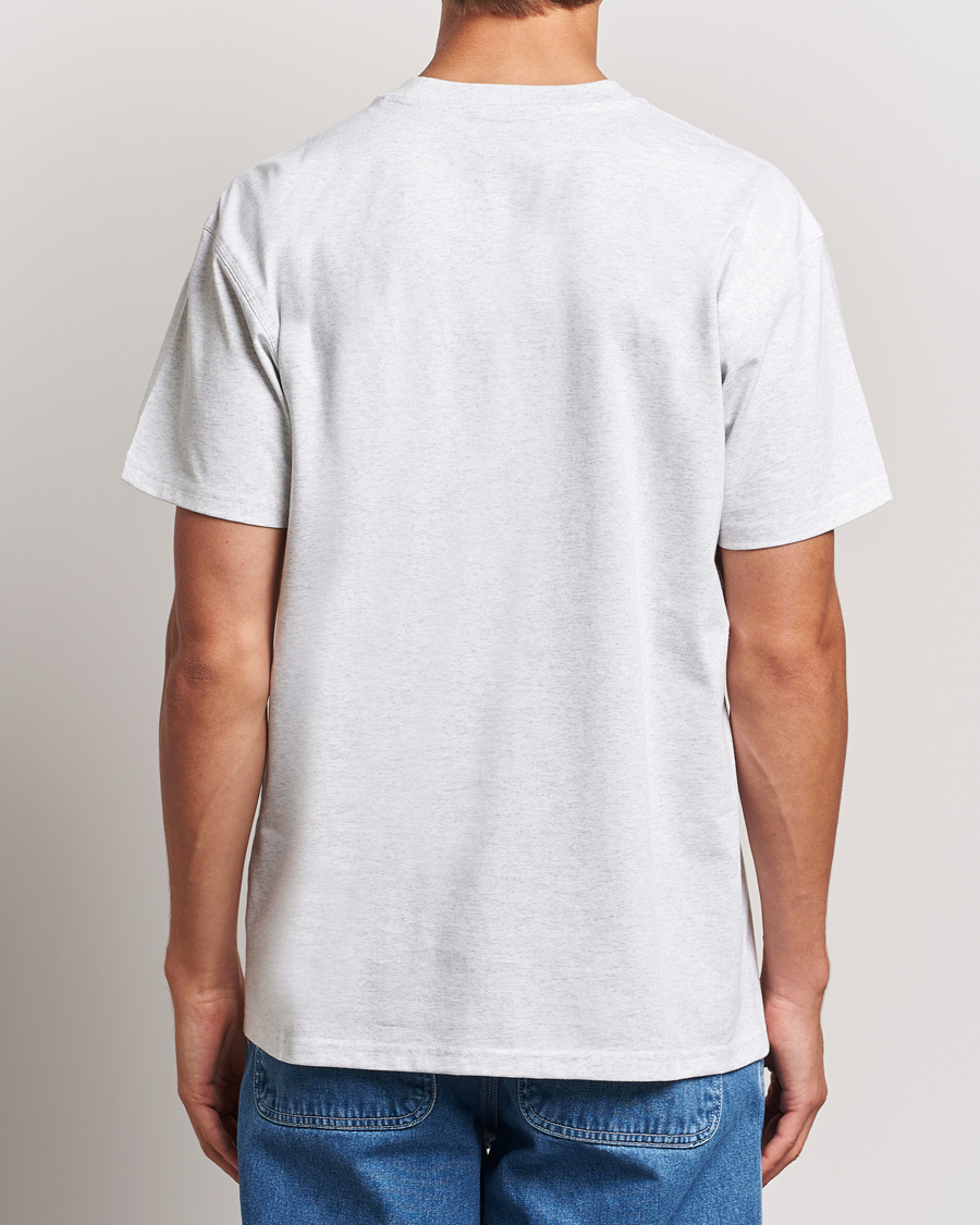 Herren | T-Shirts | Carhartt WIP | American Script Short Sleeve T-Shirt Ash Heather