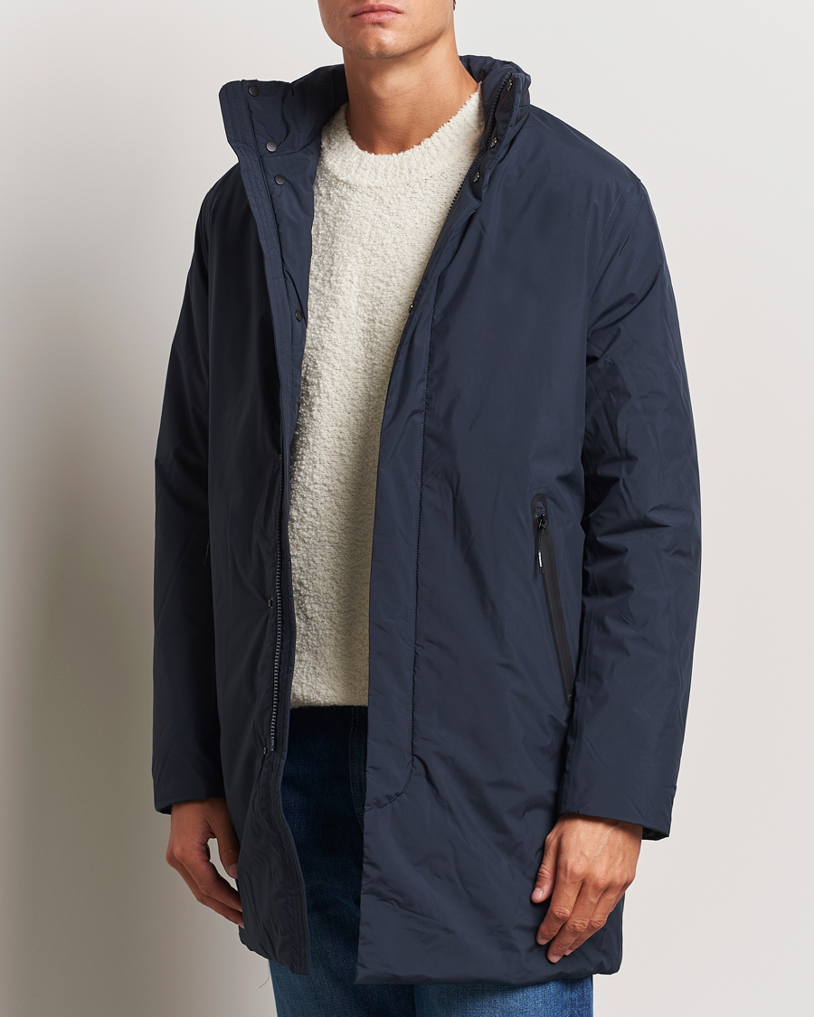 Herren | Jacken | J.Lindeberg | Hollis Tech Coat Navy