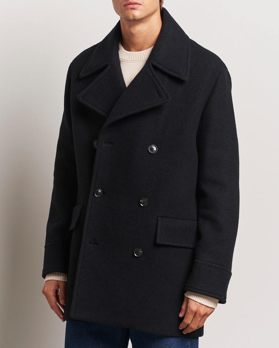 Herren | Jacken | J.Lindeberg | Arno Double Breasted Coat Black