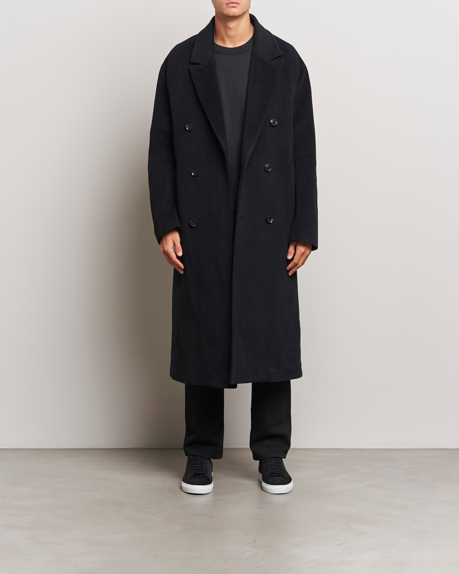 Herren | Jacken | J.Lindeberg | Willy Wool Coat Black