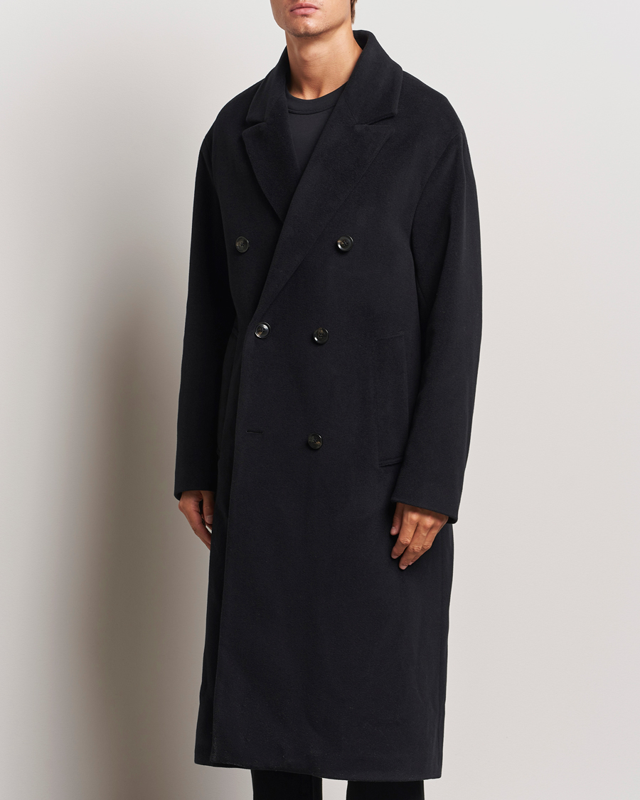 Herren | Jacken | J.Lindeberg | Willy Wool Coat Black
