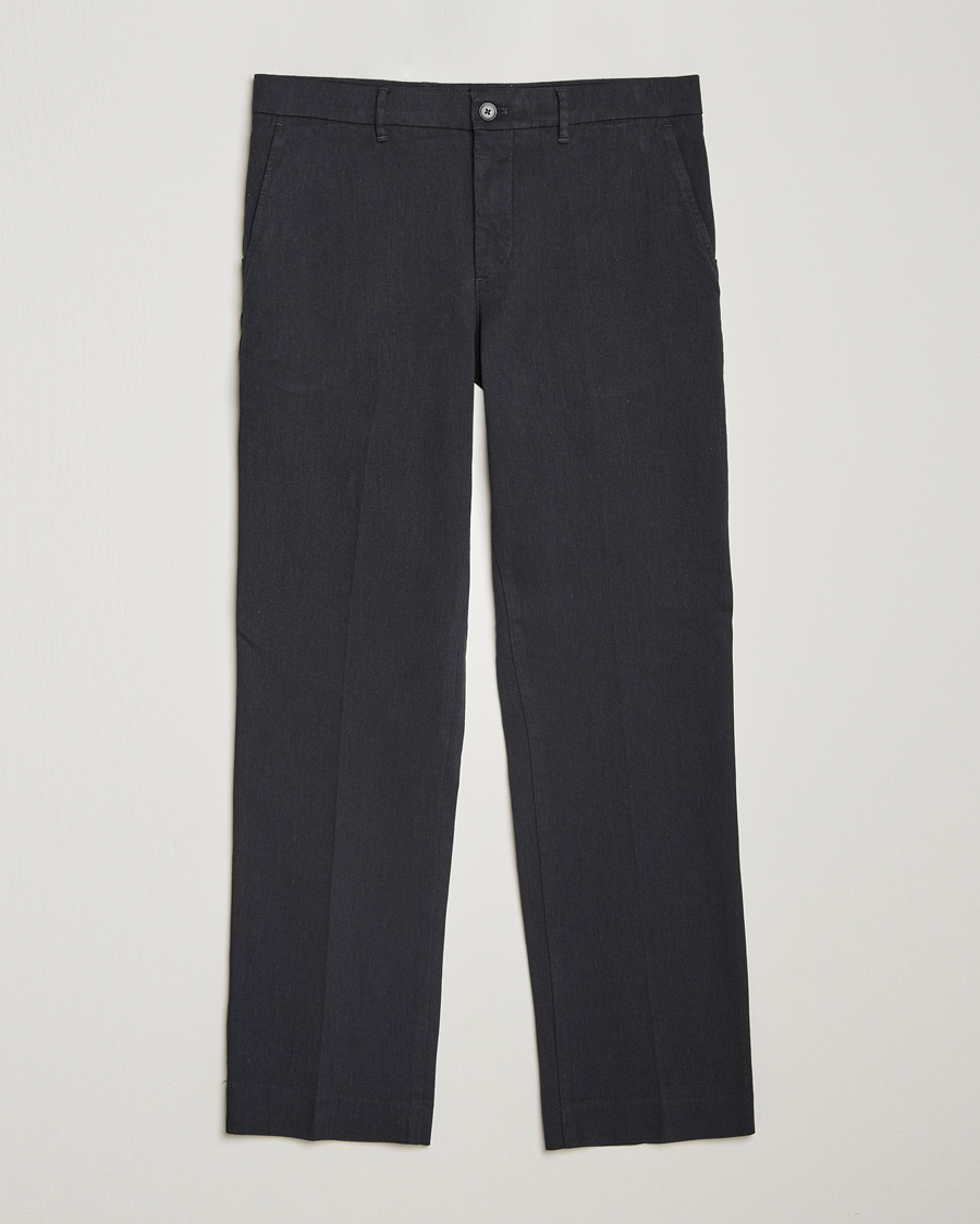 Herren | Hosen | J.Lindeberg | Lois Flannel Twill Pants Dark Grey