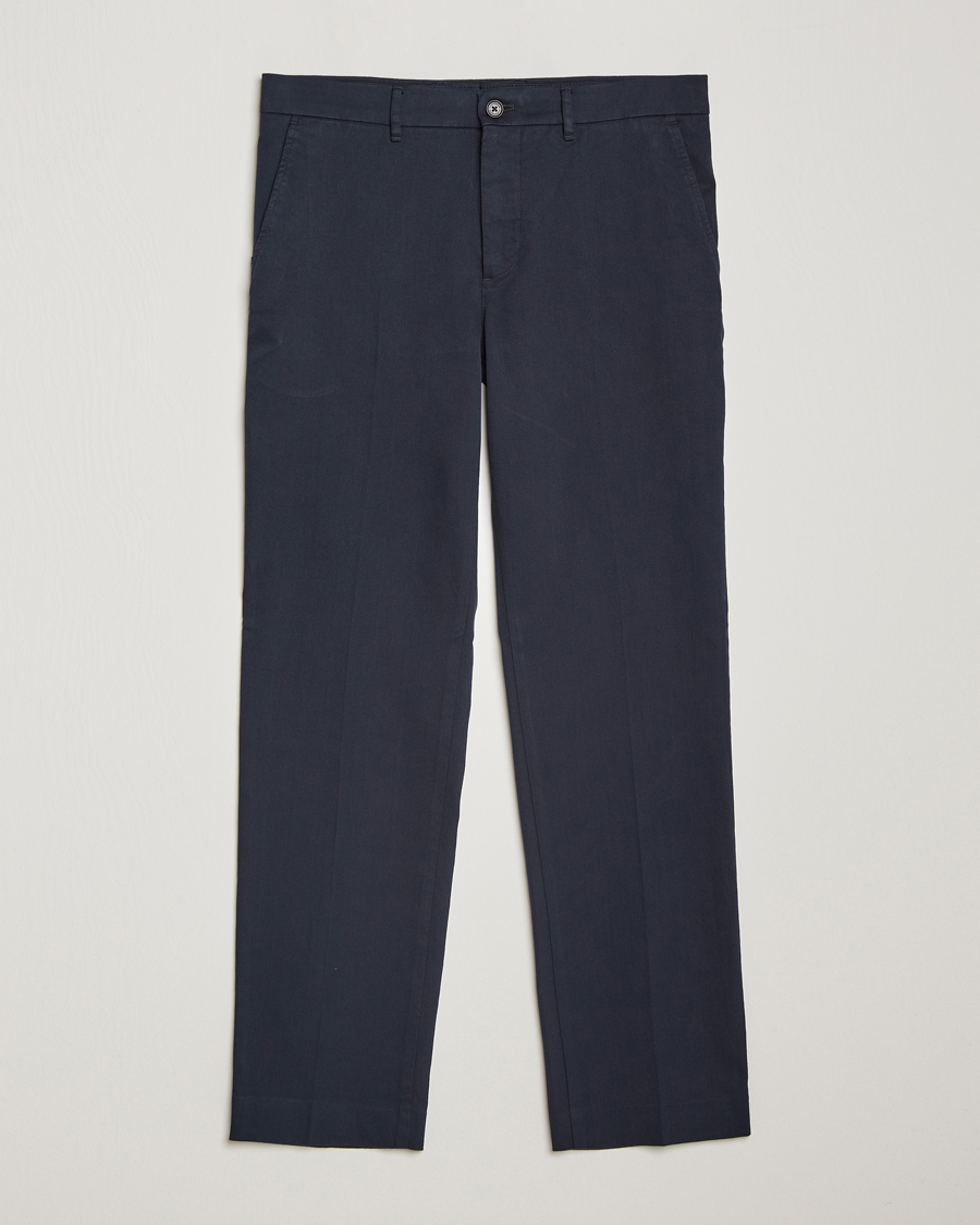 Herren | Hosen | J.Lindeberg | Lois Flannel Twill Pants Navy