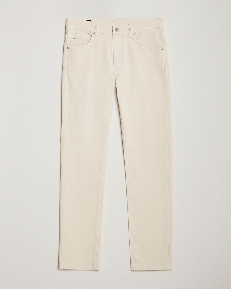 Herren | Hosen | J.Lindeberg | Jay Solid Twill Stretch Jeans Moonbeam