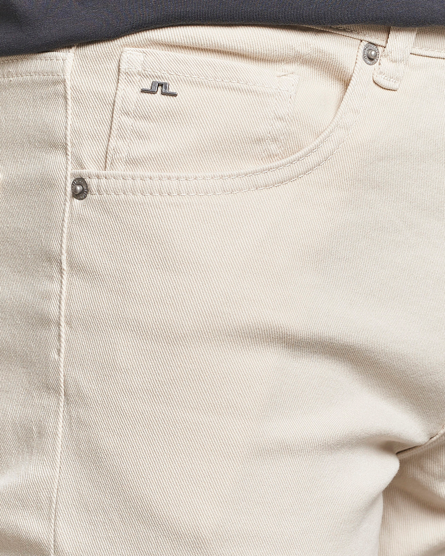 Herren | Hosen | J.Lindeberg | Jay Solid Twill Stretch Jeans Moonbeam