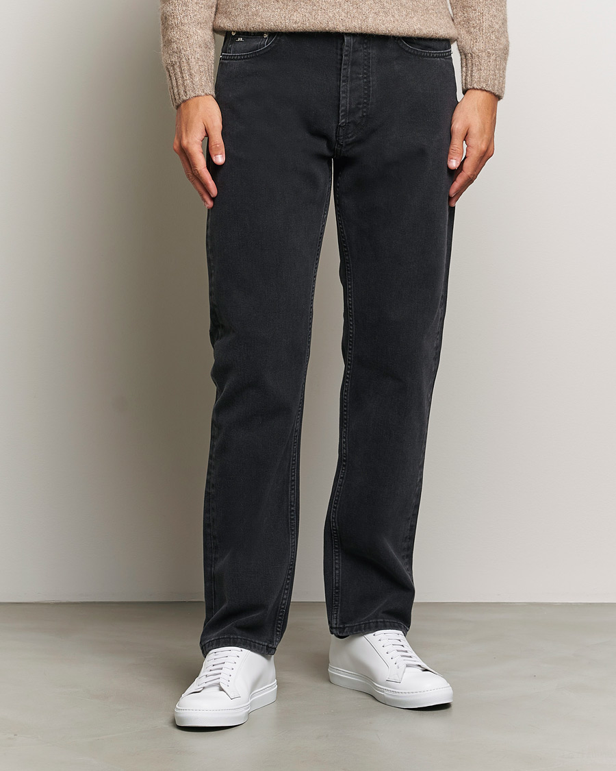 Herren | Jeans | J.Lindeberg | Cody Regular Jeans Black