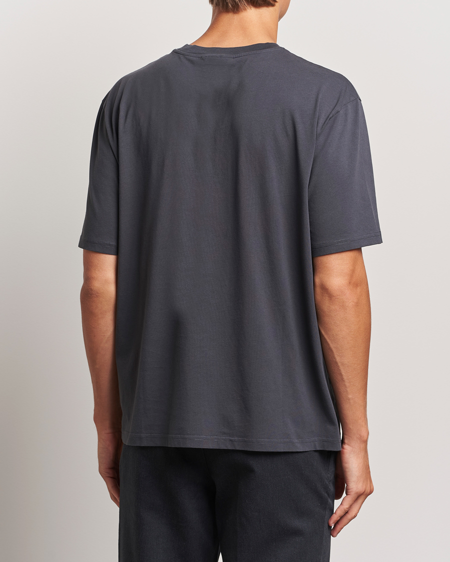 Herren | T-Shirts | J.Lindeberg | Hale Logo T-Shirt Washed Black