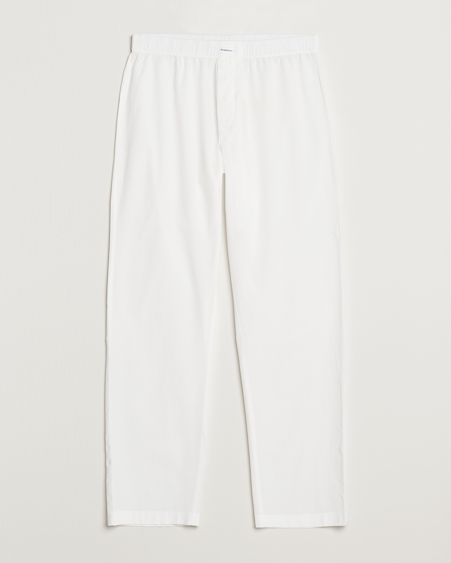 Herren | Schlafanzüge & Bademäntel | Bread & Boxers | Woven Pyjama Pant White