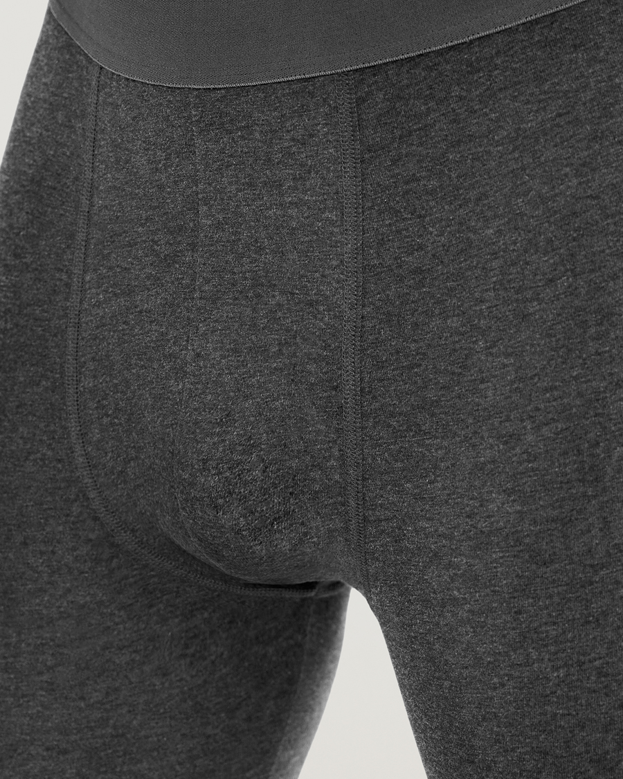 Herren | Unterwäsche | Bread & Boxers | Long Johns Dark Grey Melange