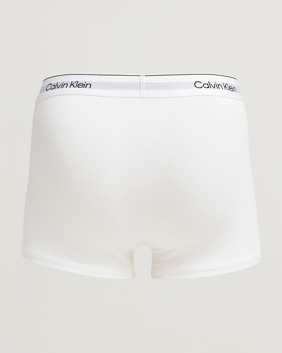 Herren | Unterwäsche | Calvin Klein | 3-Pack Icon Cotton Stretch Trunk White