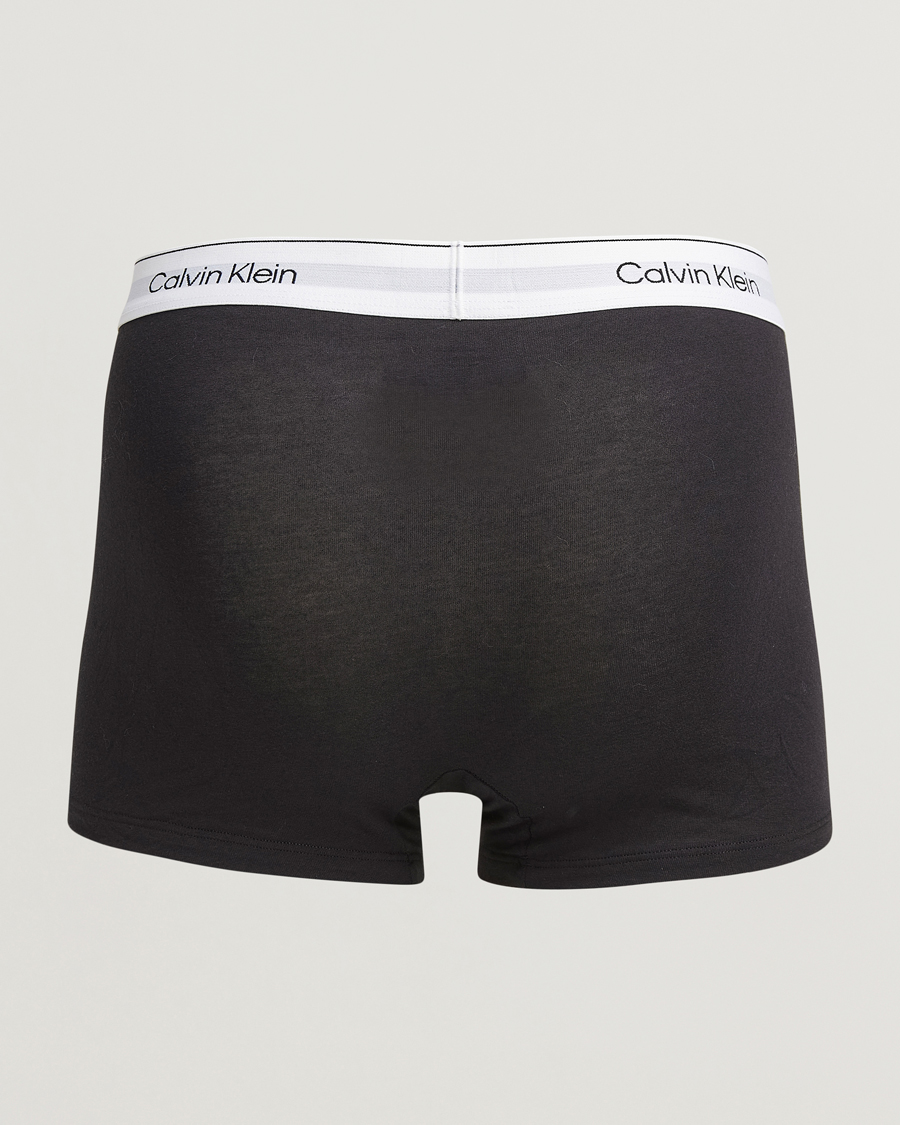 Herren | Unterwäsche | Calvin Klein | 3-Pack Icon Cotton Stretch Trunk Black