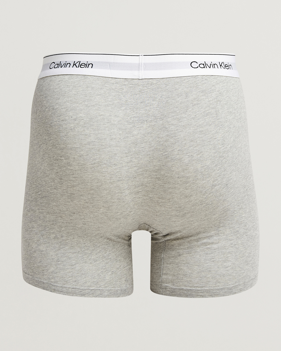 Herren | Unterwäsche | Calvin Klein | 3-Pack Icon Cotton Stretch Boxer Brief Grey/Black/White