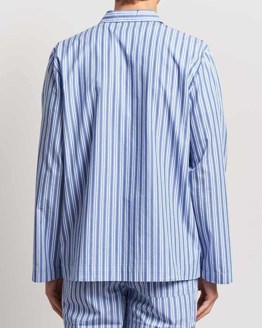 Herren | Tekla Poplin Pyjama Shirt Penny Stripes | Tekla | Poplin Pyjama Shirt Penny Stripes