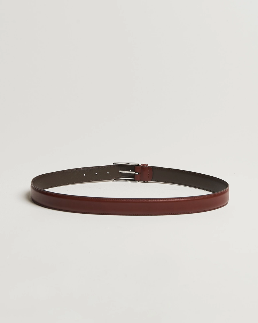 Herren | Gürtel | Anderson's | Leather Suit Belt 3 cm Brown
