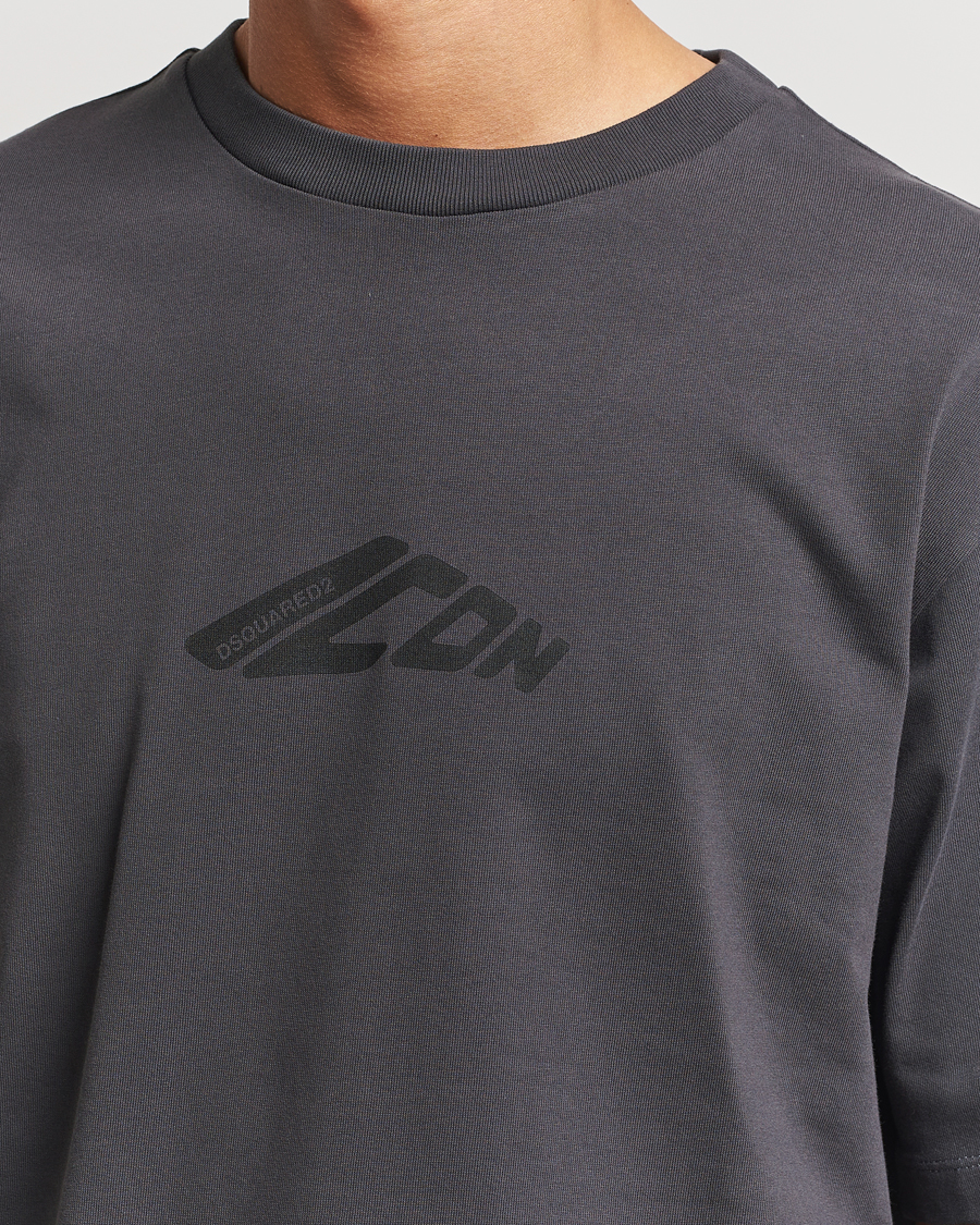 Herren | T-Shirts | Dsquared2 | Icon Evolution T-Shirt Charcoal