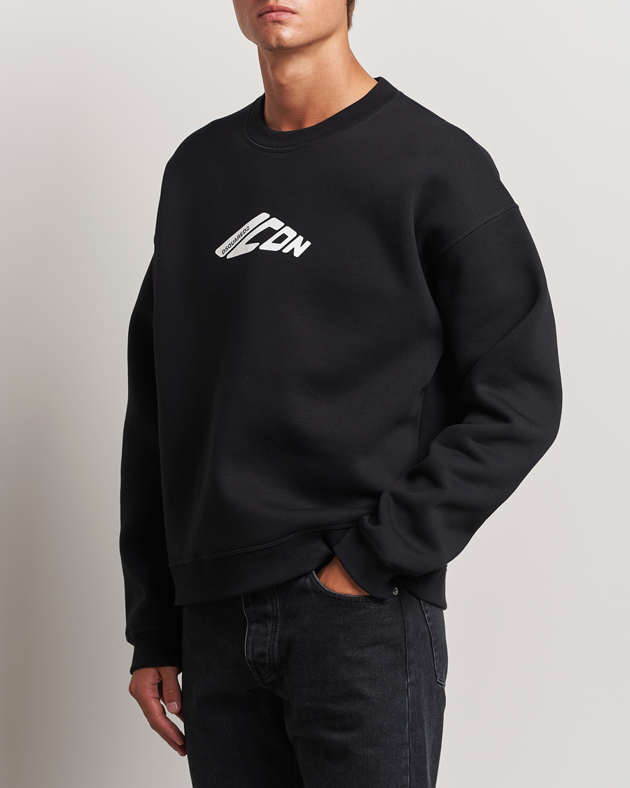 Herren | Pullover | Dsquared2 | Icon Evolution Sweatshirt Black