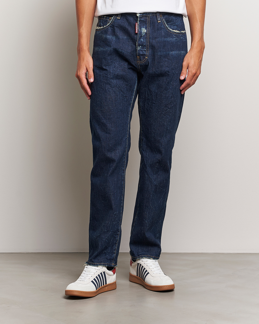 Herren | Jeans | Dsquared2 | 642 Loose Jeans Dark Blue