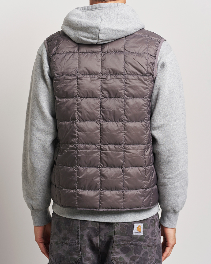Herren | Jacken | TAION | V-Neck Lightweight Down Vest Gray