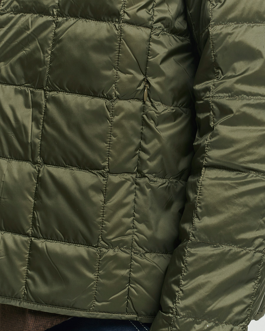 Herren | Jacken | TAION | Crew Neck Button Down Jacket Dark Olive