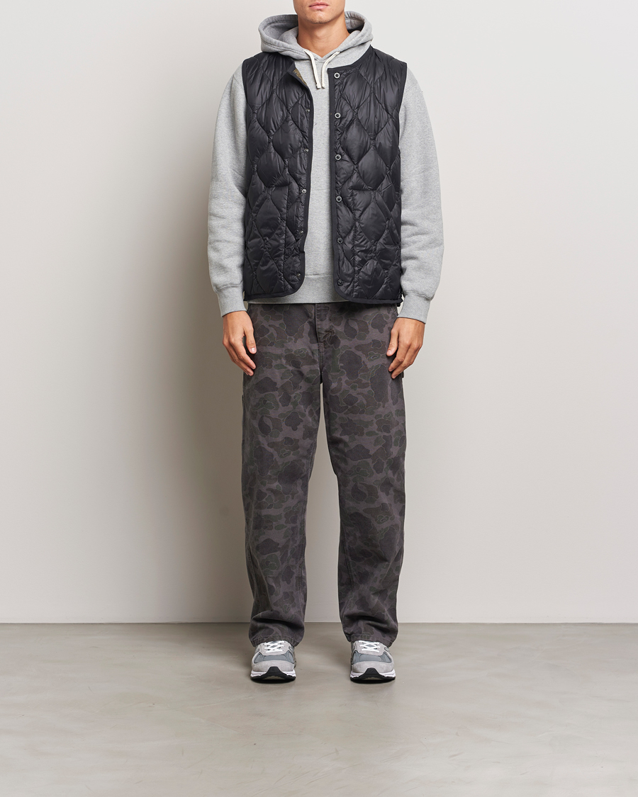Herren | Jacken | TAION | Military Crew Neck Down Vest Black