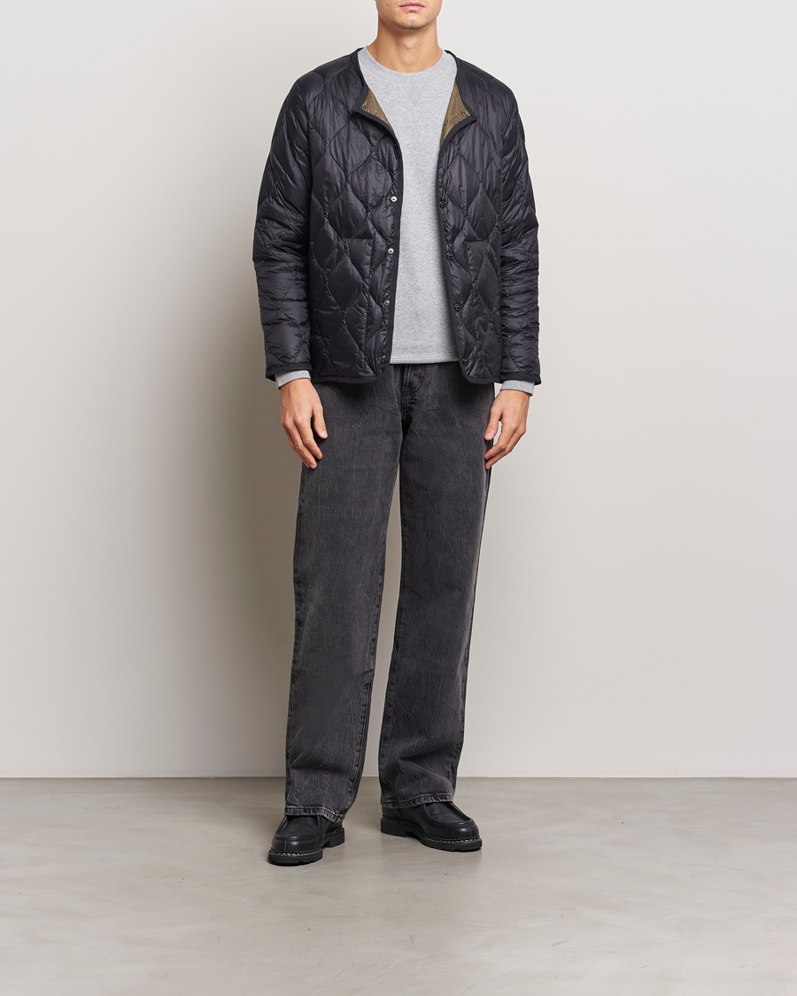 Herren | Jacken | TAION | Military Crew Neck Down Jacket Black