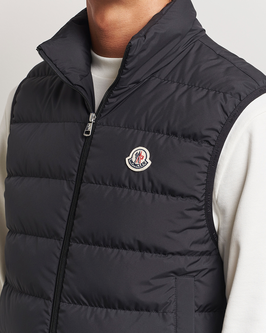 Moncler Contrin Down Vest Black bei Care of Carl
