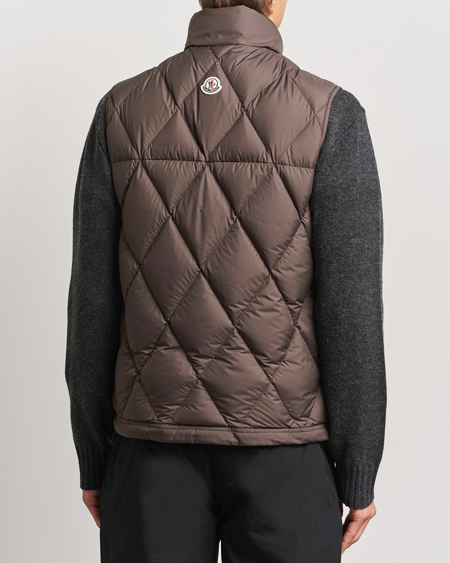 Herren | Jacken | Moncler | Aroula Quilted Down Vest Dark Brown