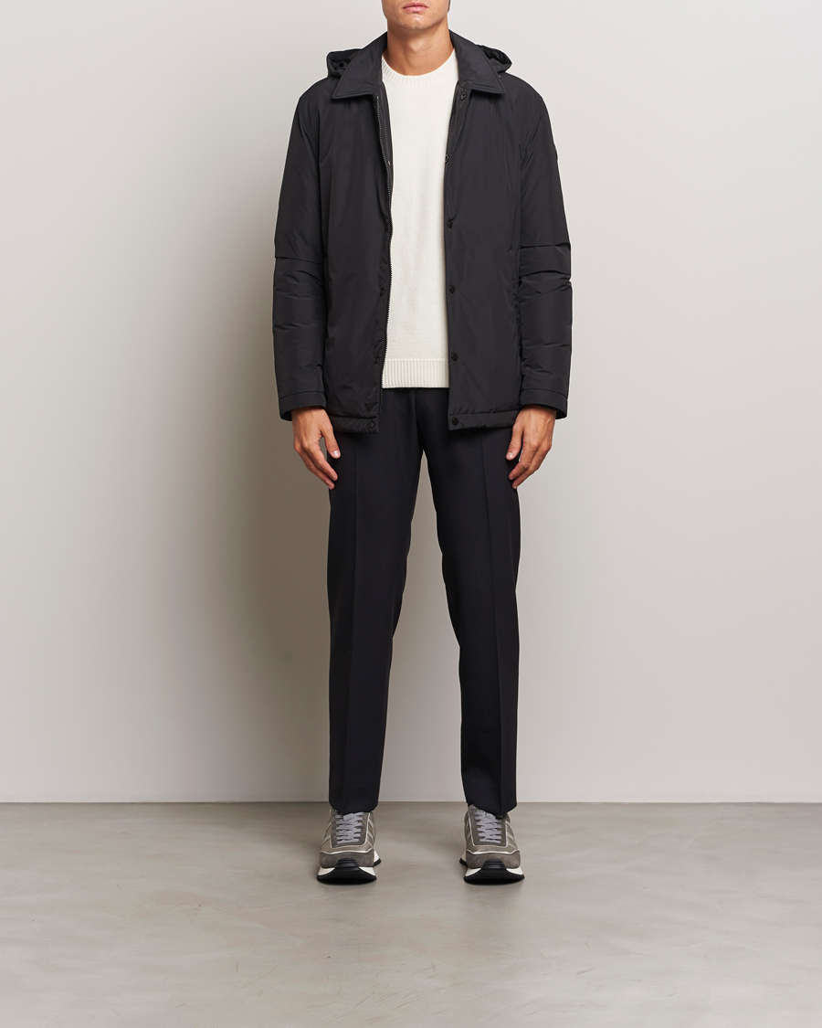 Black patent moncler coat shop