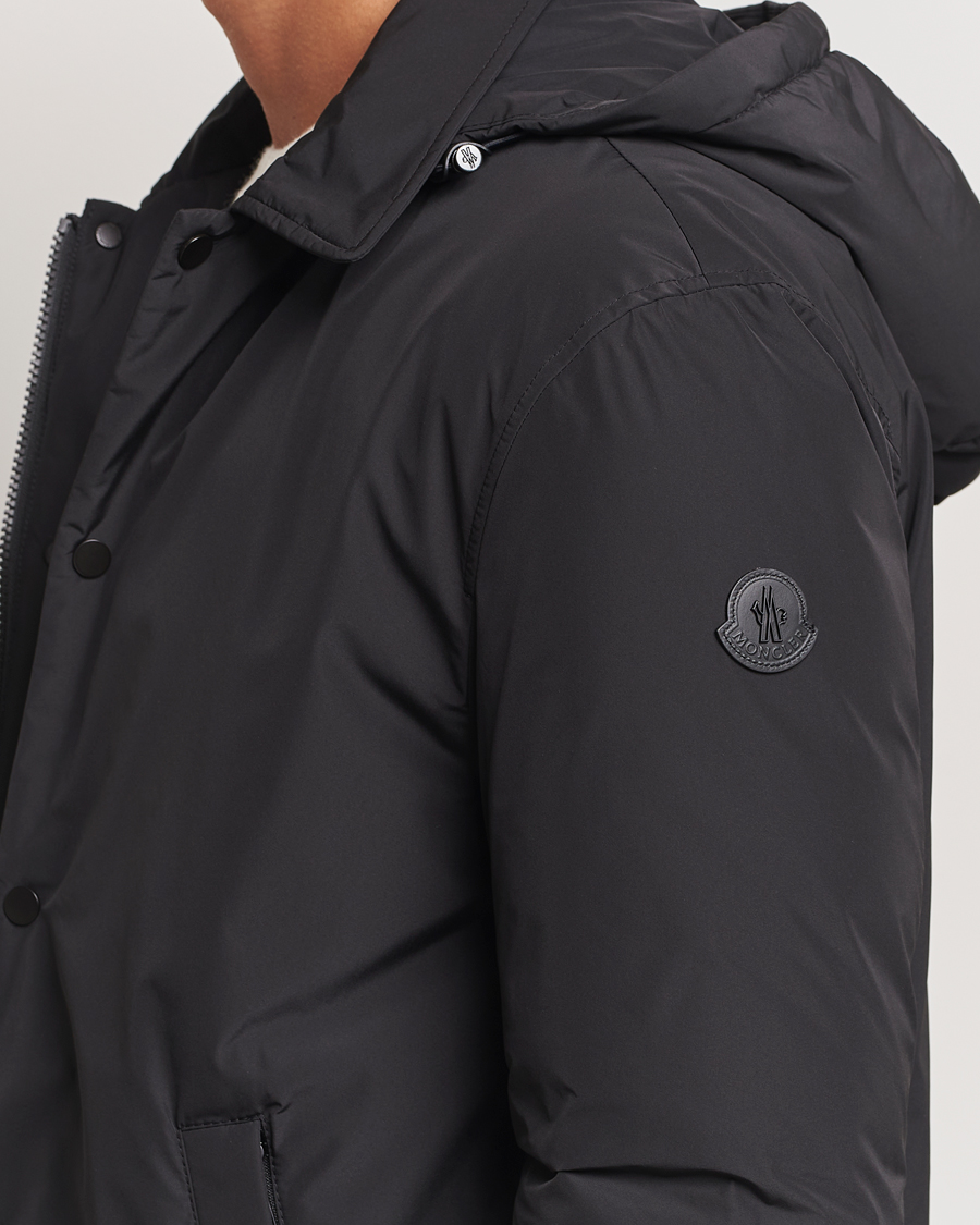 Herren | Jacken | Moncler | Sella Nylon Coat Black