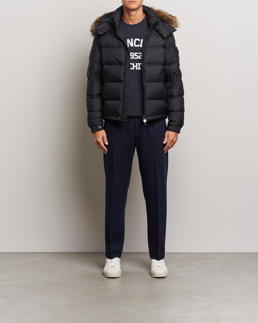 Herren | Jacken | Moncler | Maya Faux Fur Jacket Black