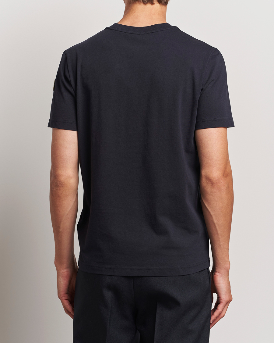 Herren | T-Shirts | Moncler | Embossed Logo T-Shirt Navy