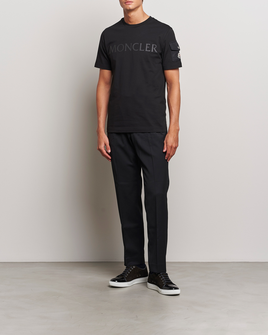 Herren | T-Shirts | Moncler | Sleeve Pocket T-Shirt Black
