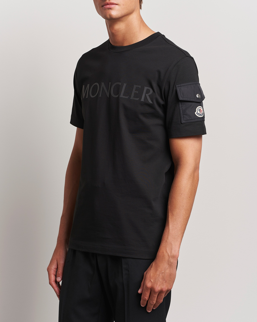 Herren | T-Shirts | Moncler | Sleeve Pocket T-Shirt Black