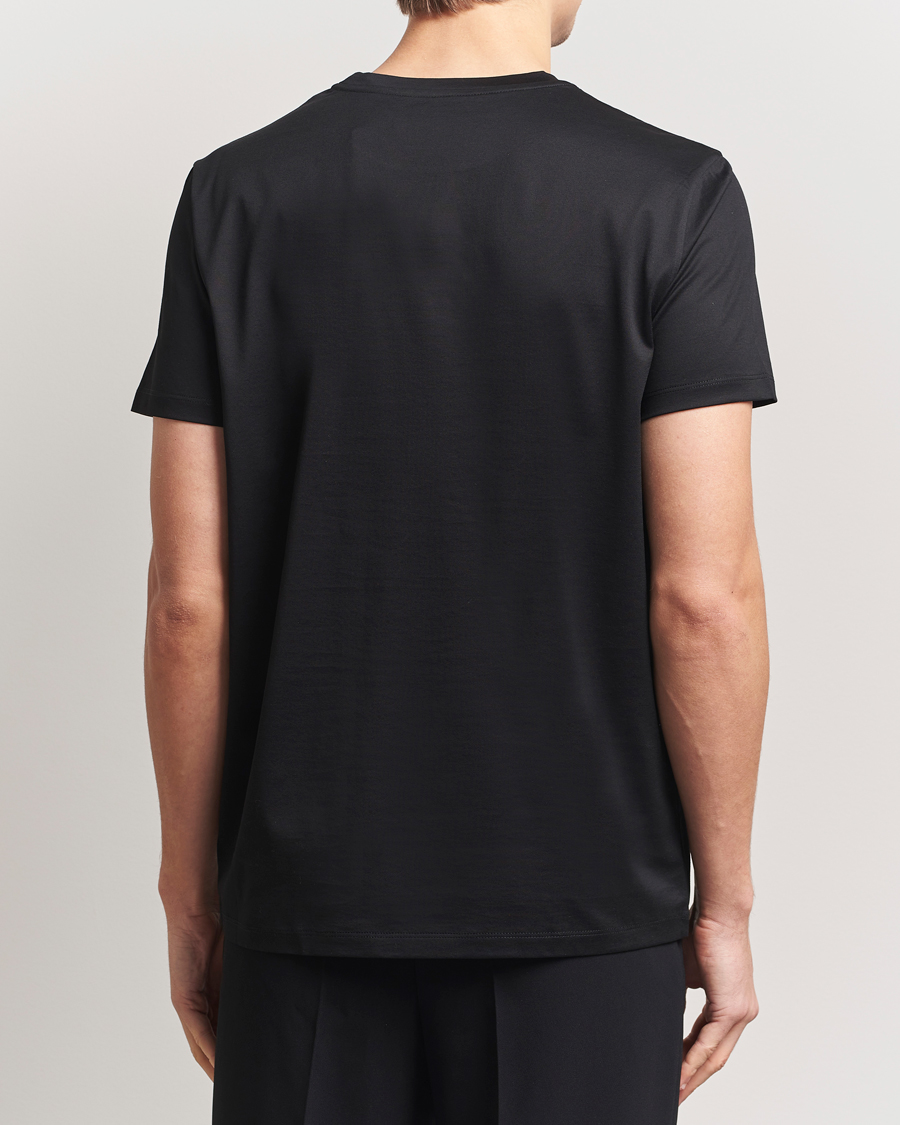 Herren | T-Shirts | Moncler | Double Logo T-Shirt Black