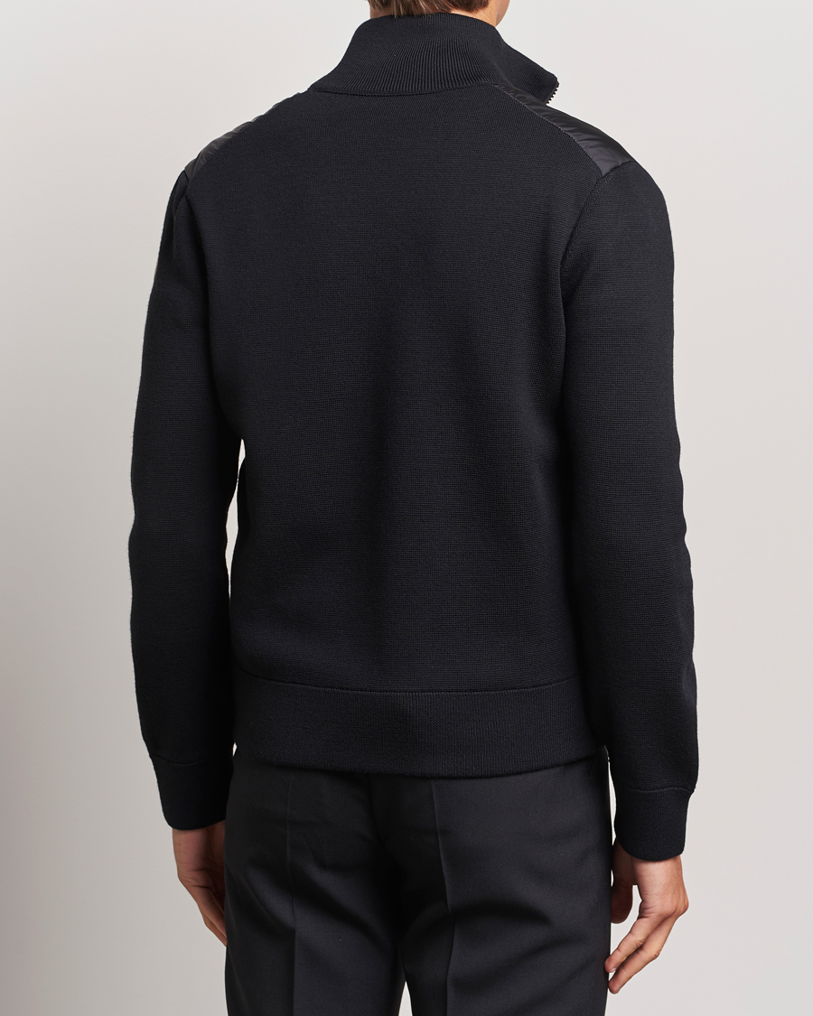 Herren | Jacken | Moncler | Hybrid Zip Sweater Black