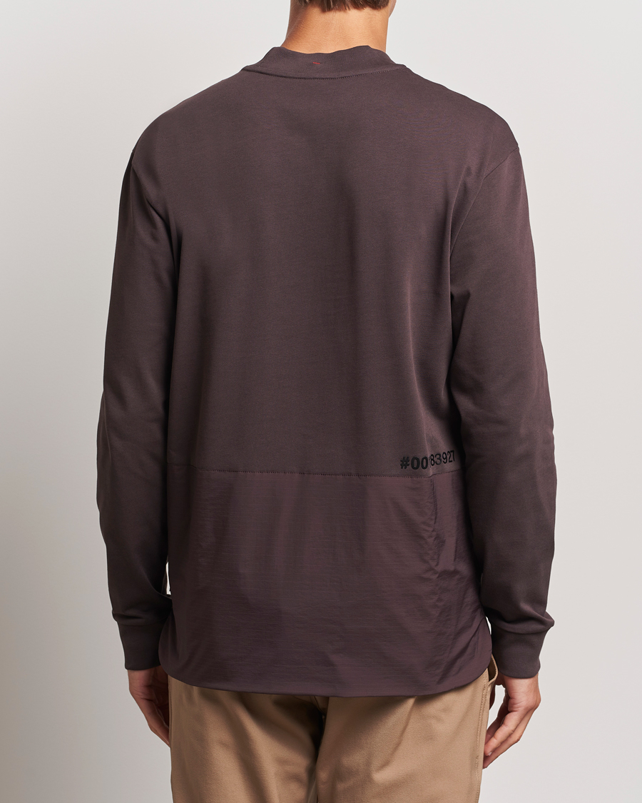 Herren | T-Shirts | Moncler Grenoble | Long Sleeve T-Shirt Brown