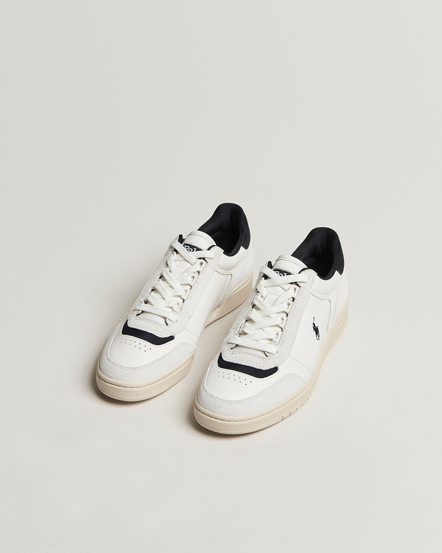 Herren | Schuhe | Polo Ralph Lauren | Polo Court Sneaker Deckwash White/Black