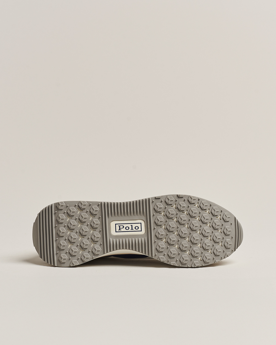 Herren | Polo Ralph Lauren Train 89 PP Sneaker Deckwash White/Newport Navy | Polo Ralph Lauren | Train 89 PP Sneaker Deckwash White/Newport Navy