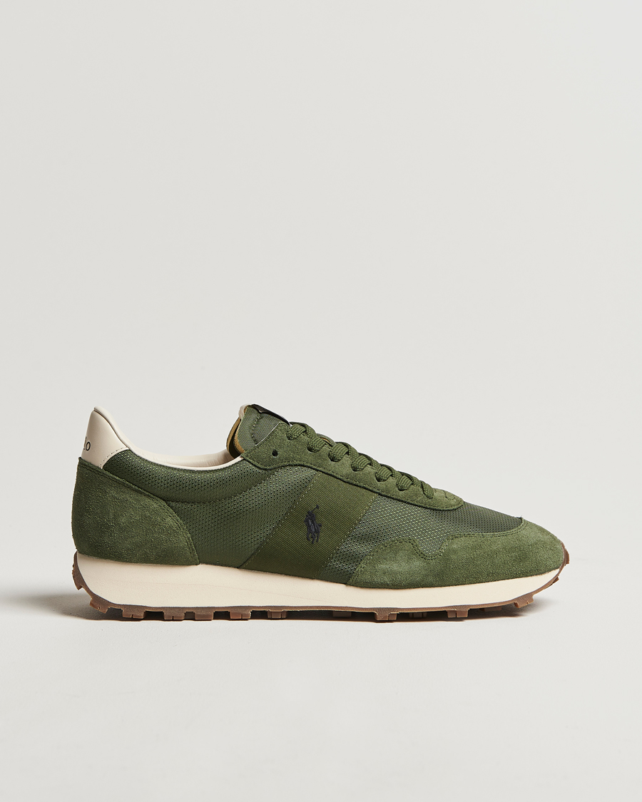 Herren | Polo Ralph Lauren PRL Trail125 Sneaker Classic Drab/Ecru | Polo Ralph Lauren | PRL Trail125 Sneaker Classic Drab/Ecru