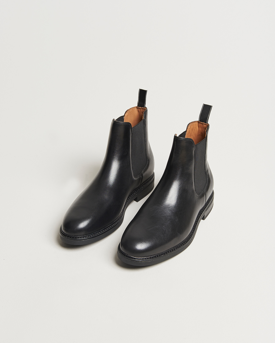 Herren | Polo Ralph Lauren Asher Chelsea Boot Black | Polo Ralph Lauren | Asher Chelsea Boot Black