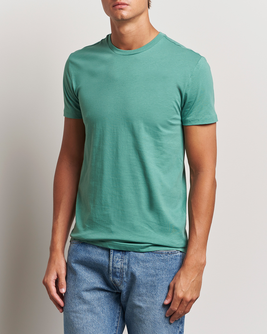 Herren | T-Shirts | Polo Ralph Lauren | 3-Pack Crew Neck T-Shirt Fairway Green/White/Damson Red