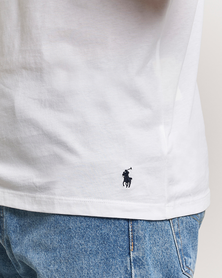 Herren | T-Shirts | Polo Ralph Lauren | 3-Pack V Neck T-Shirt White